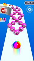 Numbers Ball Game- Ball Run 3D capture d'écran 3