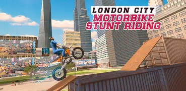 Londra Città motocicletta acrobazia equitazione