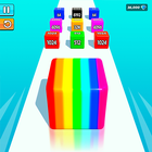 Jelly Runner Game- Cube Master icône