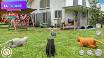 Cat Simulator Kitten 3D Games Affiche