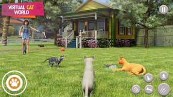 Kitten Cat Simulator 3D Games تصوير الشاشة 1