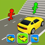 Cambiador forma Juego coche icon