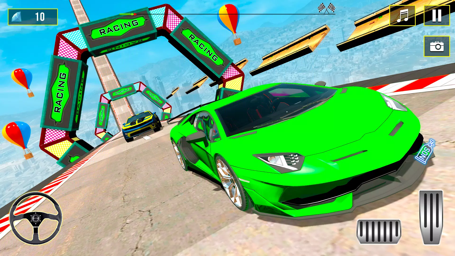 Jogos 3D Gt Car Stunt Master versão móvel andróide iOS apk baixar