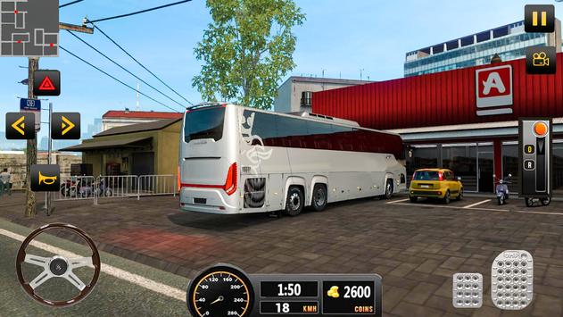 豪华现代客车：超级巴士游戏3D 截图 5