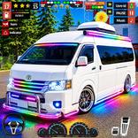 City Mini Coach Van Driving 3D