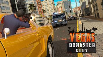 Vegas Robbery Crime Gangster City Theft پوسٹر