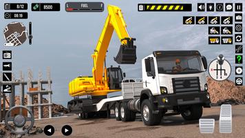 Truck Games: Construction Game capture d'écran 3