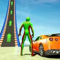 Superhero Car Stunt: Car Games