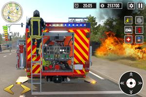 消防员-消防车游戏 截图 2