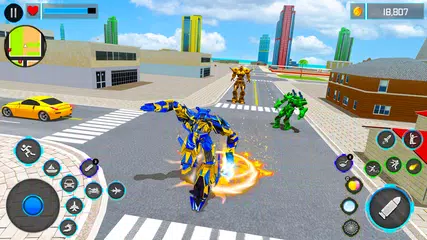 Robot Transform War Car Games アプリダウンロード