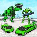 Limo Dino Car Robot Game APK