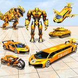 Police limo Dino Robot Games
