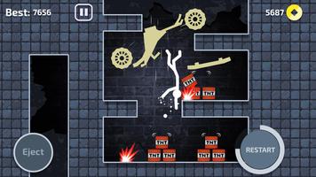 Muñeca de trapo Stickman Dañar captura de pantalla 1