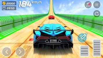 Superhero Car: Mega Ramp Games screenshot 2