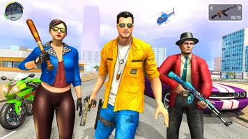 Real Gangster vegas Theft 3D imagem de tela 1