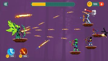 Stickman Archer: Guerra Arcos captura de pantalla 2