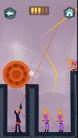 Stickman Shooter Bullet: Gun Free Jeux de Combats capture d'écran 1