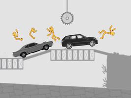 Stickman Car Destruction Games imagem de tela 3