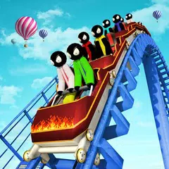 Baixar Stickman Roller Coaster Emoção Passeio APK