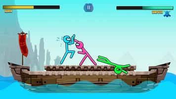 Stock Streit: Stickman Spiele Plakat