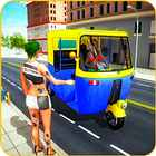 Tuk Tuk Autorickshaw: Taxi City Stunts Driver 2020 icon