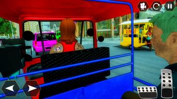 Tuk Tuk Autorickshaw: Taxi City Stunts Driver 2020 screenshot 1