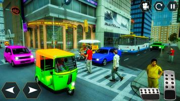 Tuk Tuk Autorickshaw: Taxi City Stunts Driver 2020 screenshot 2