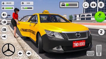 Taxi Car Driving Simulator poster