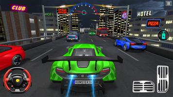 Highway Car Racing Games 3d Affiche