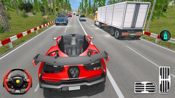 Highway Car Racing Games 3d capture d'écran 2