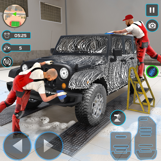 洗車遊戲 - 3D 汽車遊戲