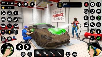 Car Wash Games - Car Games 3D captura de pantalla 2