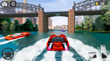 Boat Racing Games Simulator 3D capture d'écran 1