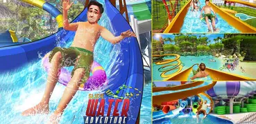 Water Slide Uphill Rush Races