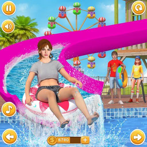 Water Park Game: Water Slide