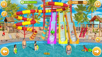 AquaPark renang kolam 3d screenshot 3