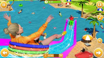 Water Park Game: Water Slide Ekran Görüntüsü 3