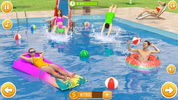 Water Park Game: Water Slide Ekran Görüntüsü 2