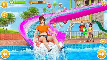 Water Park Game: Water Slide Ekran Görüntüsü 1