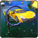 Water surfer car stunt: car floating beach Drive APK