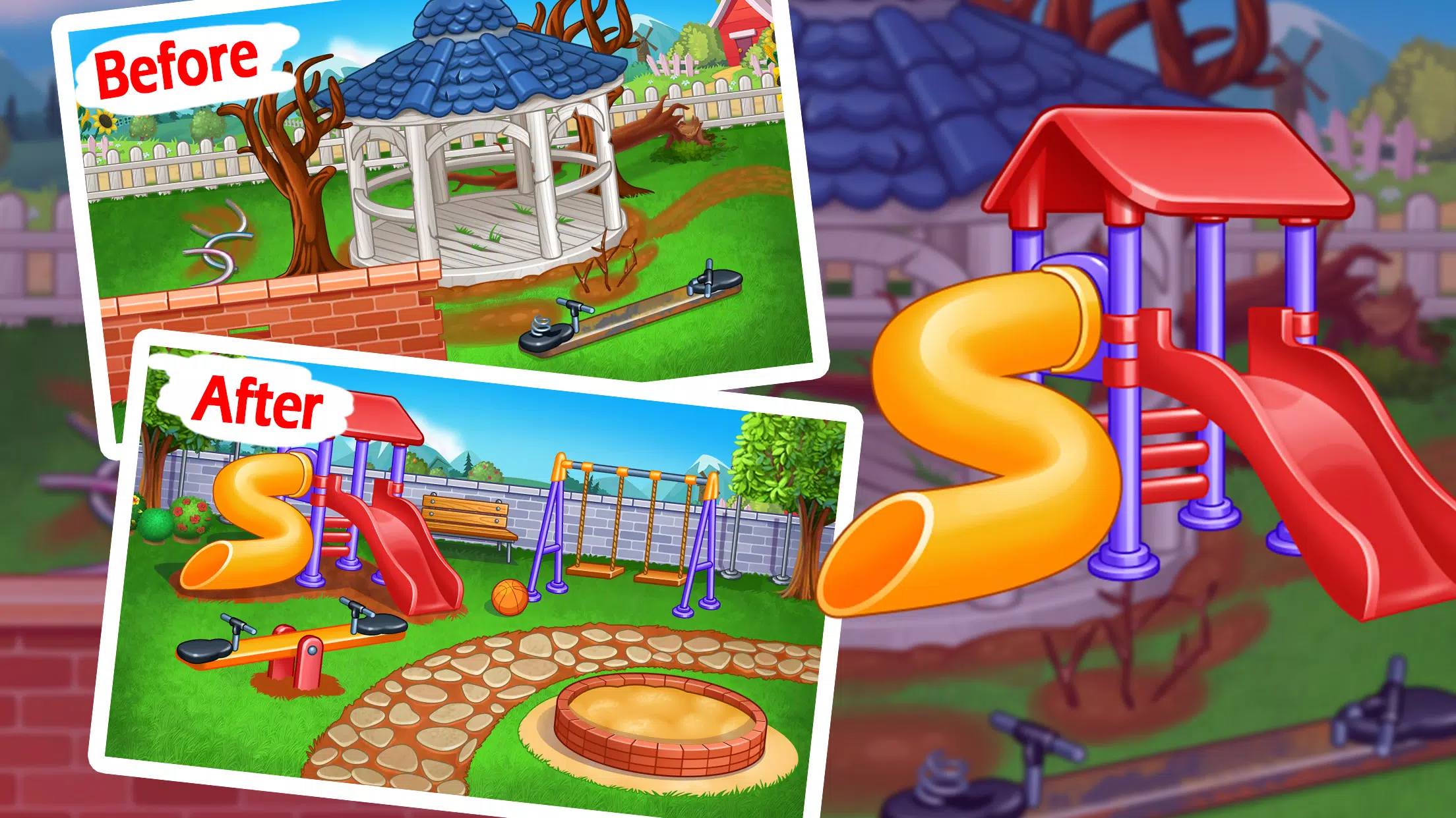 Jogos de caminhão para crianças - construção casas - Download do APK para  Android