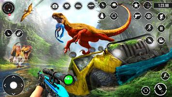 Real Dino Hunting 3D shooting capture d'écran 1