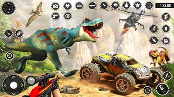 Real Dino Hunting 3D shooting capture d'écran 3