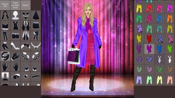 Fashionista Girl Dress up Game screenshot 1