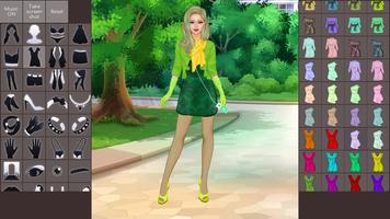 Mode Mädchen Anzieh Spiel Screenshot 3