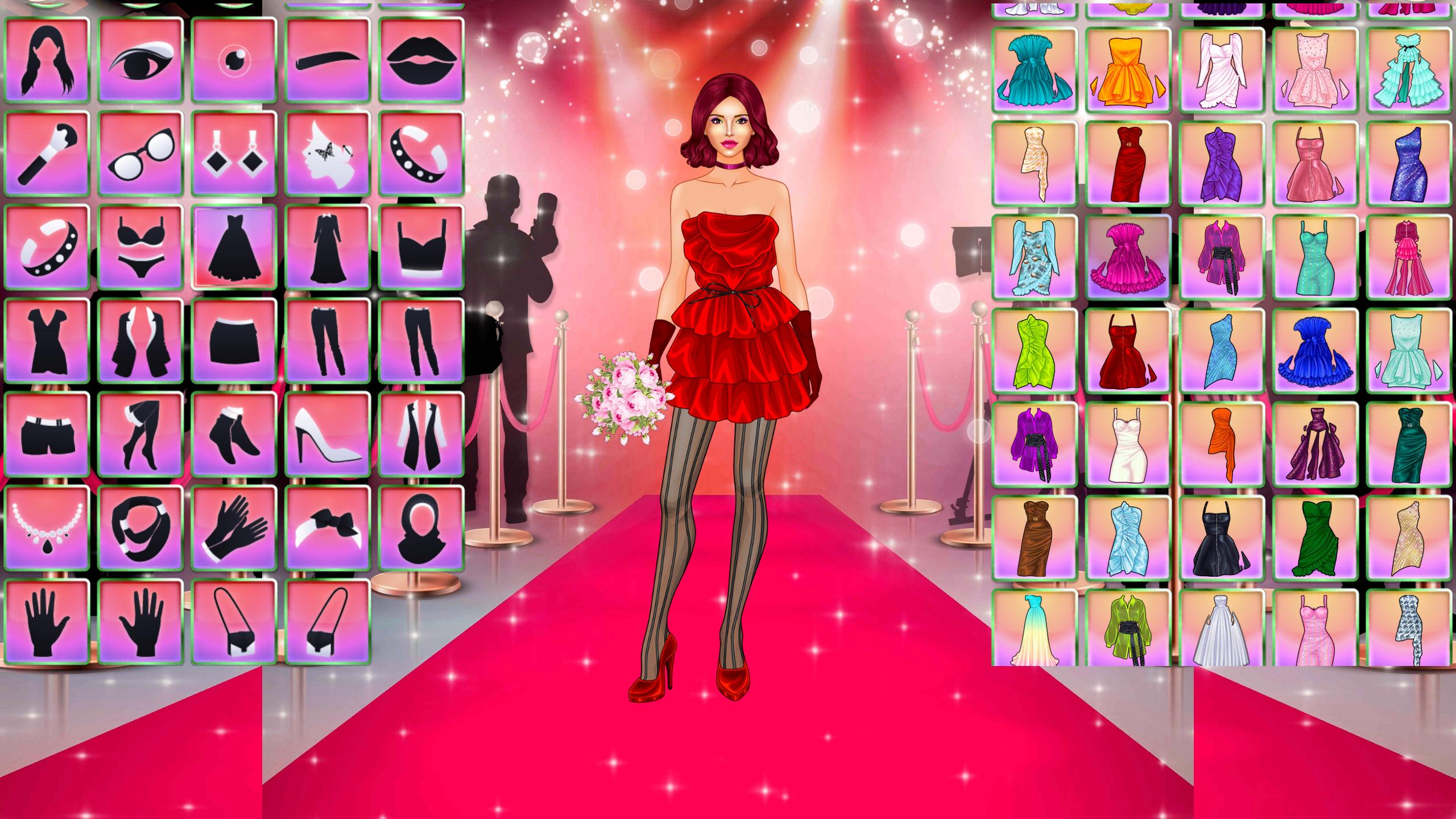 Android için Actress Fashion: Dress Up Game Gibi En İyi Oyunlar.