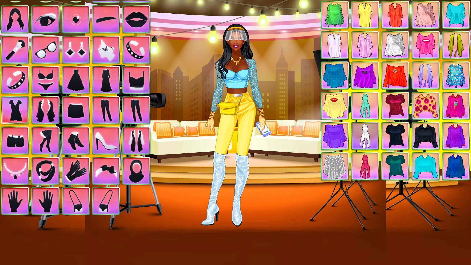Vestir e Maquiar - jogos online de menina