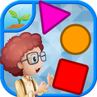 Baby Games: Shape Color & Size icône