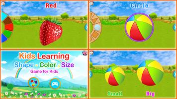 Baby Games: Shape Color & Size Poster