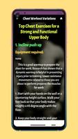 Strong Chest Training الملصق